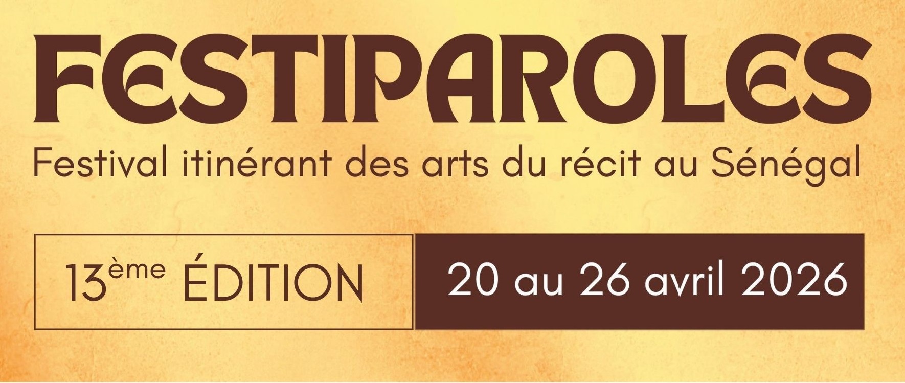 Lire la suite à propos de l’article Les dates du Festiparoles 2026